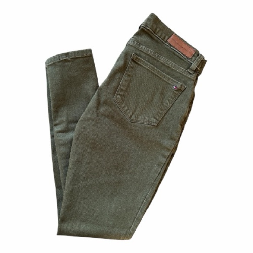 Tommy Hilfiger Olive Skinny Jeans